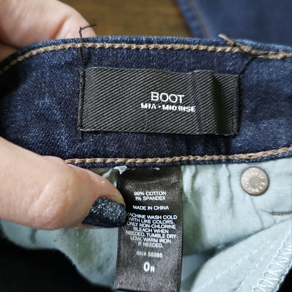 Express Mia Midrise Bootcut Jeans 0 Regular - Picture 7 of 13